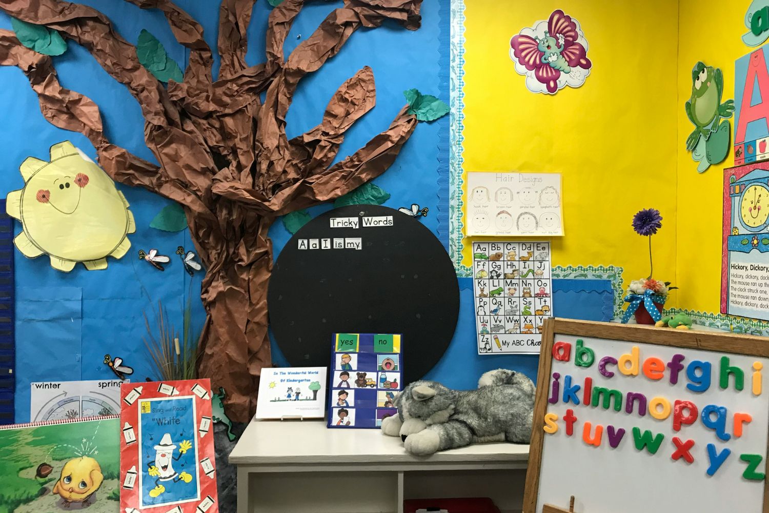 Smiling Children in Classroom
